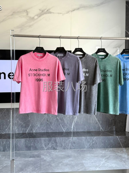 男女同款抄色做旧T恤-第9张图片