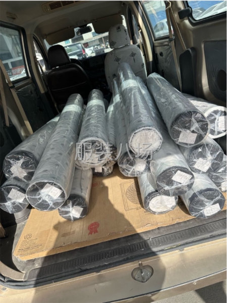 廠家直銷各種花型通道布-第1張圖片