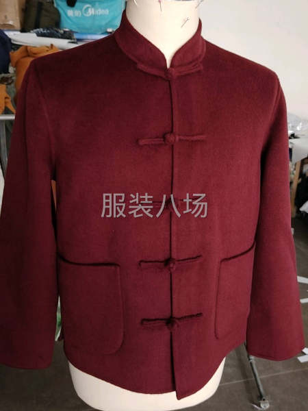 雙面羊絨，香云紗 新中式 連衣裙 旗袍 漢服時裝-第2張圖片