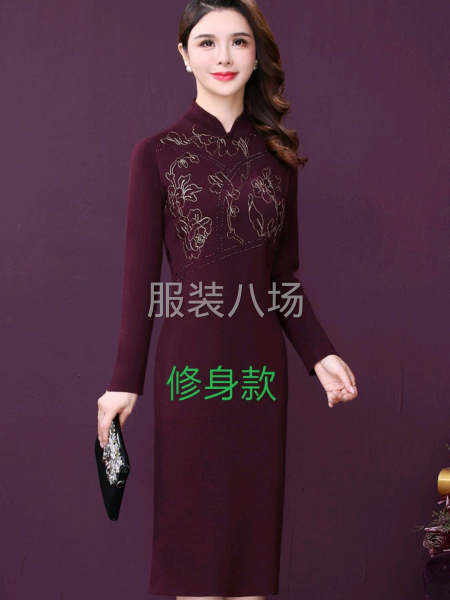 處理一批新中式旗袍連衣裙源頭廠家-第2張圖片