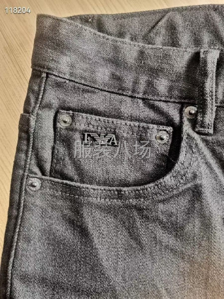 2026早春秋新款阿瑪尼男裝牛仔褲-第4張圖片