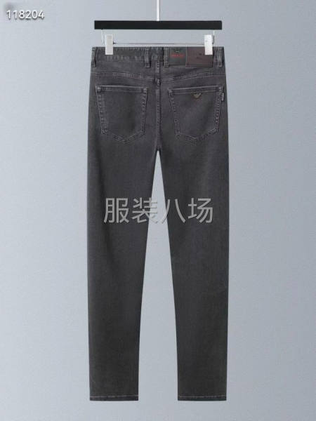 2026早春秋新款阿瑪尼男裝牛仔褲-第2張圖片