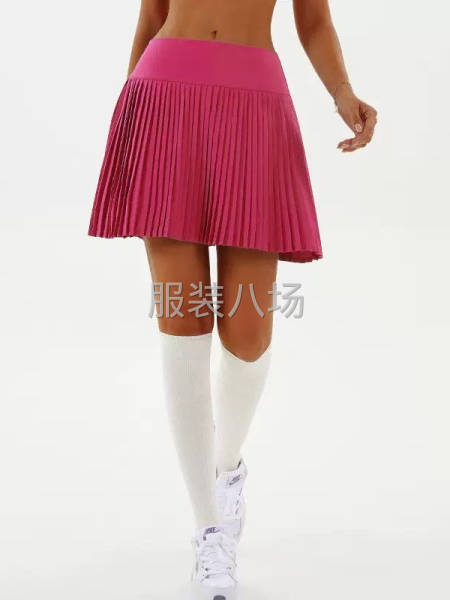 百褶裙带安全裤，需要四针六线，三针，平车靠边-第1张图片