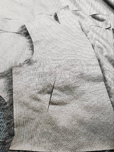 辰海激光烧花厂，专业加工割毛整件-第1张图片