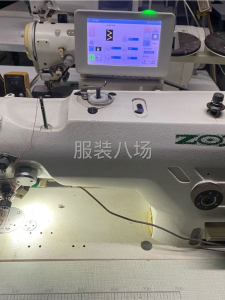 中捷电脑人字车带剪线，自动抬压脚-第1张图片