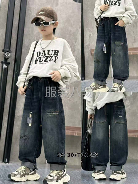 专业生产牛仔童裤-第5张图片