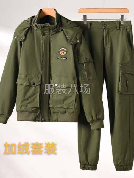 本工厂 承接针织短袖卫裤，梭织工装裤夹克，衬衫-第7张图片