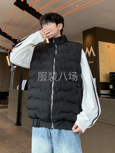充棉棉衣马甲羽绒服-第4张图片
