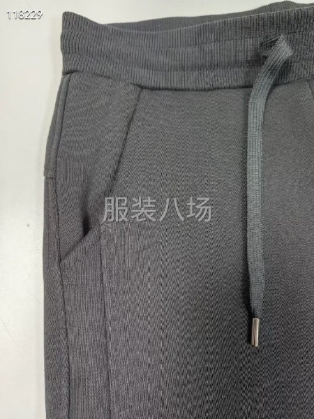 露露女士阔腿直筒绒裤-第6张图片