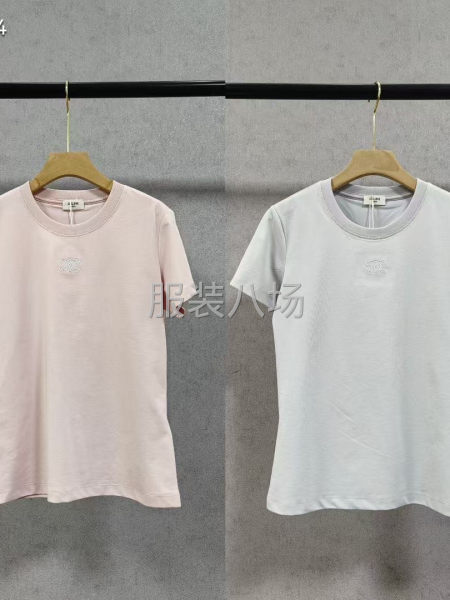 CELINE2026年女款早春新款正肩掐腰T恤-第4张图片