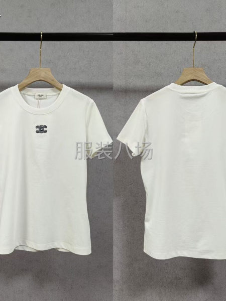 CELINE2026年女款早春新款正肩掐腰T恤-第3张图片