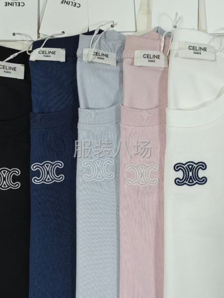 CELINE2026年女款早春新款正肩掐腰T恤-第6张图片