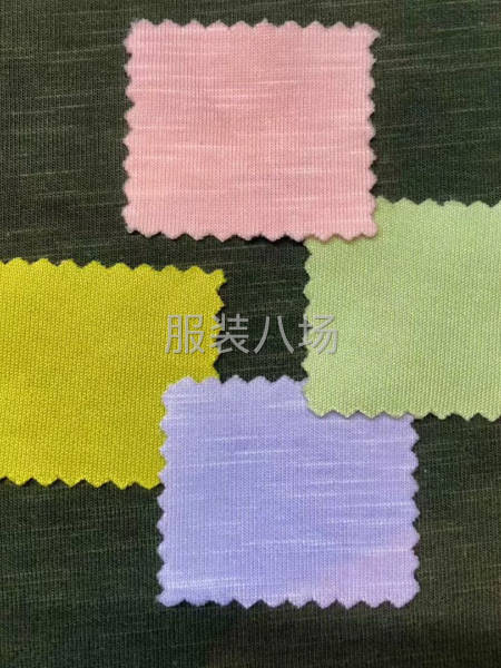 广志丰9398#竹节空气层320克竹节纹理挺括柔软双面空气层-第4张图片