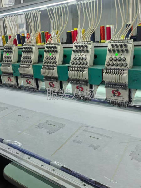 绵阳三台县青东坝绣花厂（田岛绣花机）-第5张图片