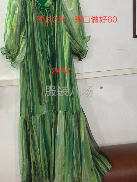 诚寻雪纺连衣裙梭织连衣裙，衬衫客户-第3张图片