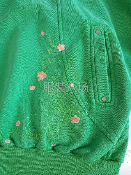 针织卫衣长袖，半成品要发回我厂绣花-第2张图片