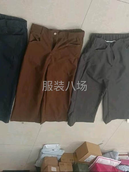 女裤，四色，卡其色，深灰，米白，黑色，齐色齐码，-第2张图片