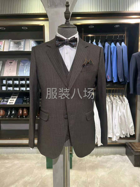 承接男西装三件套定制，有需要的老板请联系-第1张图片