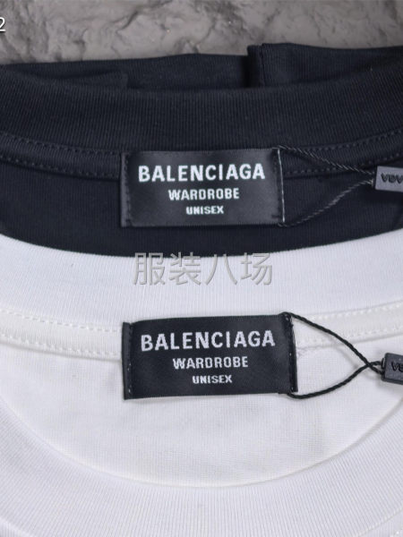 女款巴黎世家圆领短袖-第7张图片