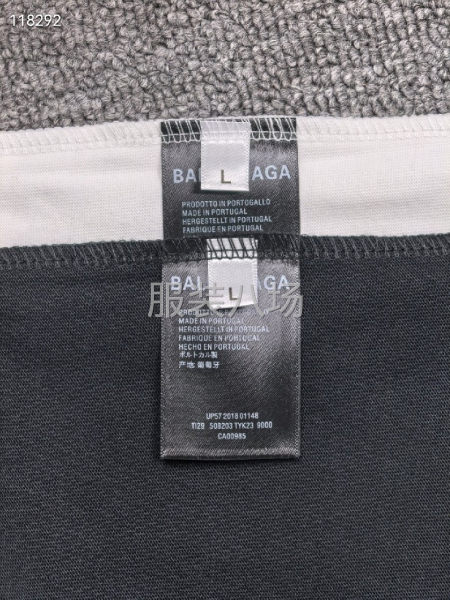 女款巴黎世家圆领短袖-第8张图片