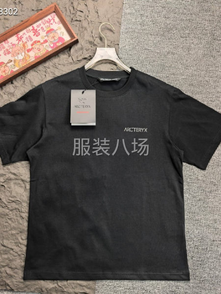 大牌始祖鸟圆领短袖T恤衫-第3张图片