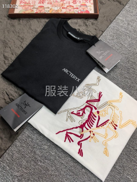 大牌始祖鸟圆领短袖T恤衫-第6张图片