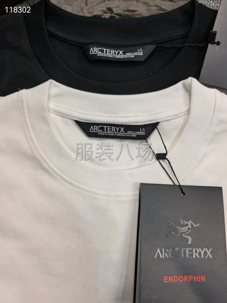 大牌始祖鸟圆领短袖T恤衫-第7张图片