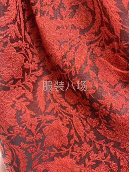 找织锦缎面料，纯棉绣花面料-第4张图片