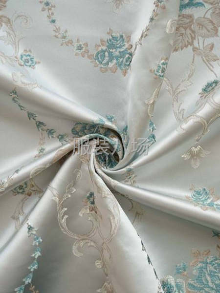 找织锦缎面料，纯棉绣花面料-第6张图片