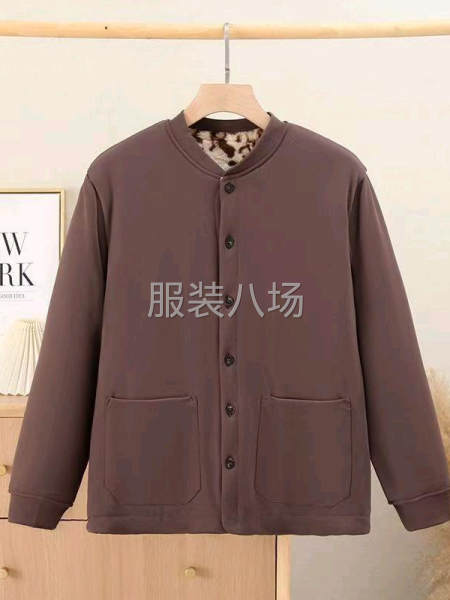 駝絨棉襖，仿鹿皮絨女襖，駝絨夾克男女襖，國風(fēng)保暖。-第3張圖片