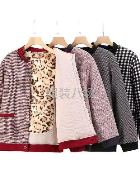 駝絨棉襖，仿鹿皮絨女襖，駝絨夾克男女襖，國風(fēng)保暖。-第2張圖片