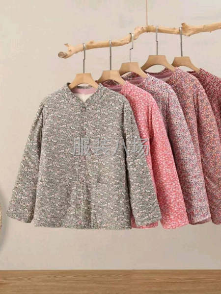 駝絨棉襖，仿鹿皮絨女襖，駝絨夾克男女襖，國風(fēng)保暖。-第1張圖片