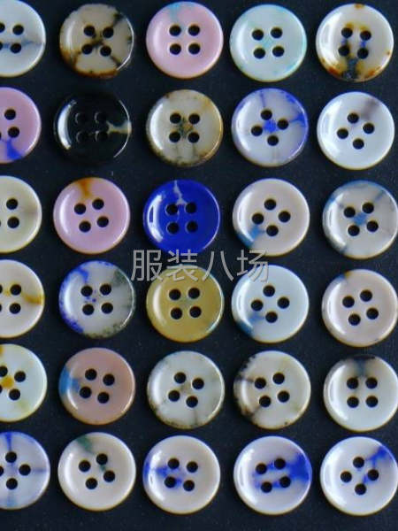 双拼撞色陶瓷纽扣-第1张图片