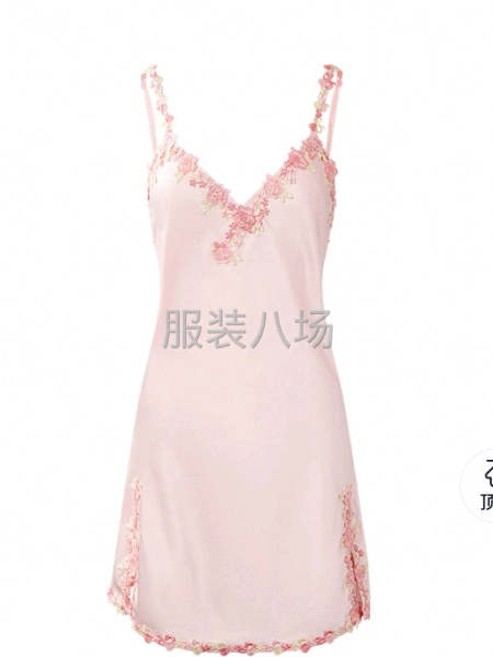 緞面仿真絲吊帶睡裙，擅長做柔軟薄滑的真絲或者仿真絲的廠聯系-第1張圖片