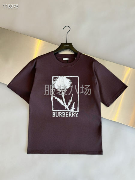 BURBERRY新款棉質短袖T恤  花卉印花-第2張圖片