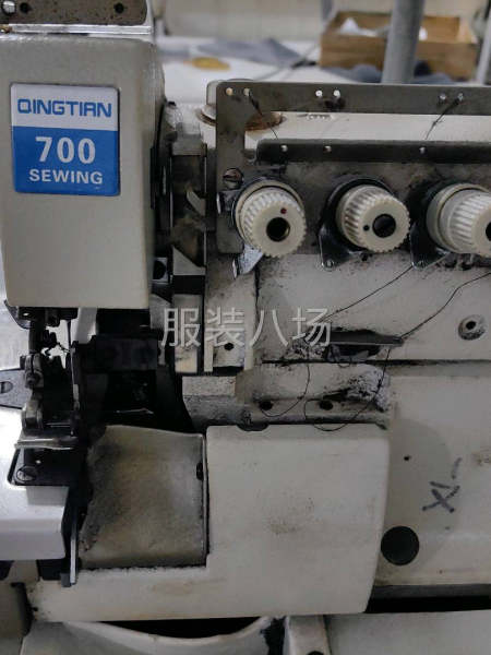 五线锁边车，锁出来很平整-第2张图片