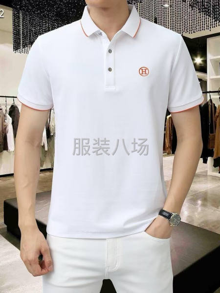 爱马仕夏季新款 翻领短袖T恤-第1张图片