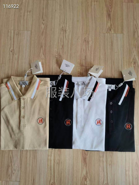 爱马仕夏季新款 翻领短袖T恤-第4张图片