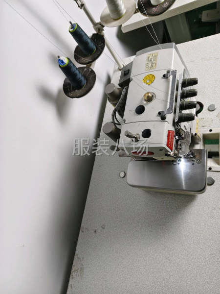 自动剪线抬压脚，杜马四线锁边机，功能正常，成色九成新-第7张图片