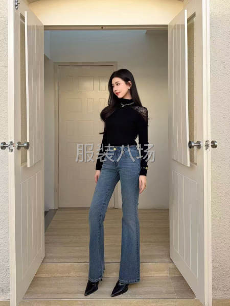 Chanel香奈儿女款牛仔裤 批发-第2张图片