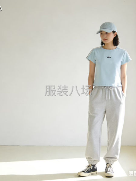 春夏新款 alo  经典刺绣 女装短T 恤衫-第2张图片