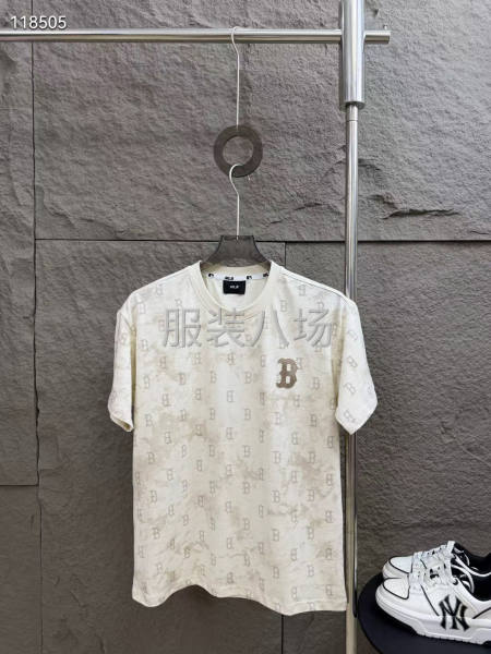 MLB女款夏季新款扎染满印短袖-第9张图片