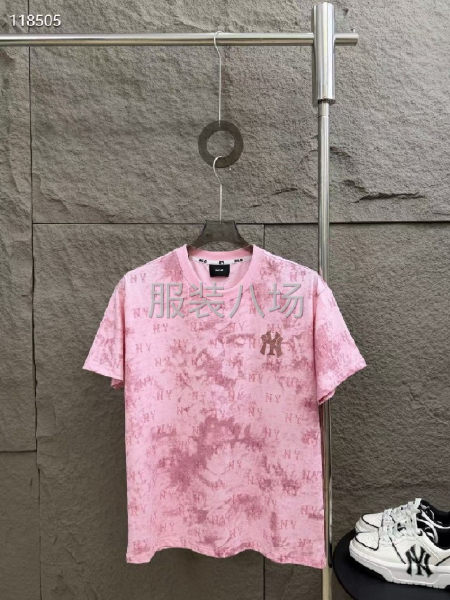 MLB女款夏季新款扎染满印短袖-第8张图片