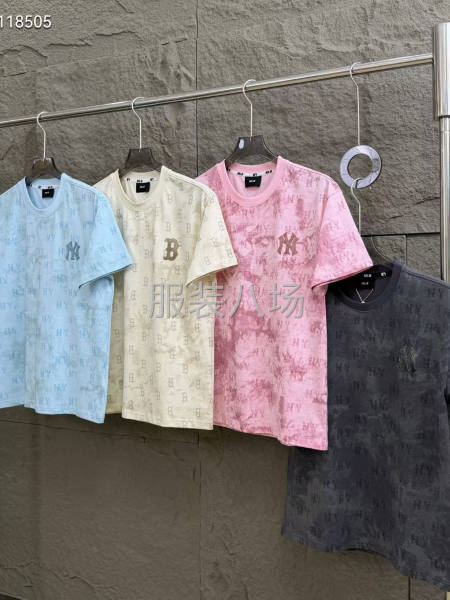 MLB女款夏季新款扎染满印短袖-第6张图片