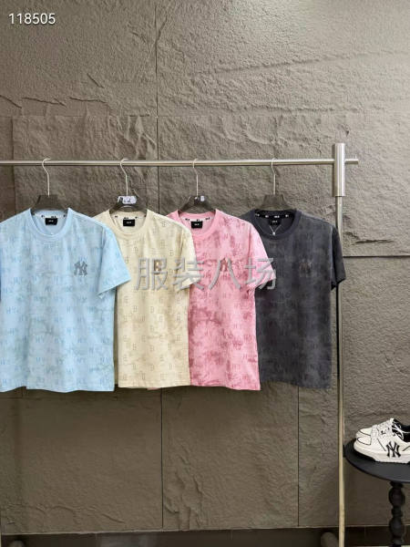 MLB女款夏季新款扎染满印短袖-第1张图片