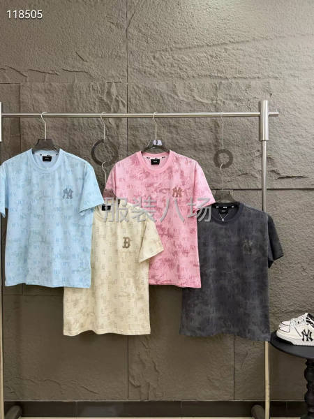 MLB女款夏季新款扎染满印短袖-第3张图片