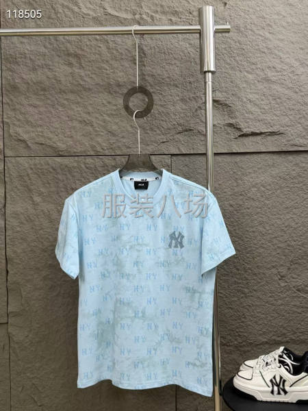 MLB女款夏季新款扎染满印短袖-第7张图片