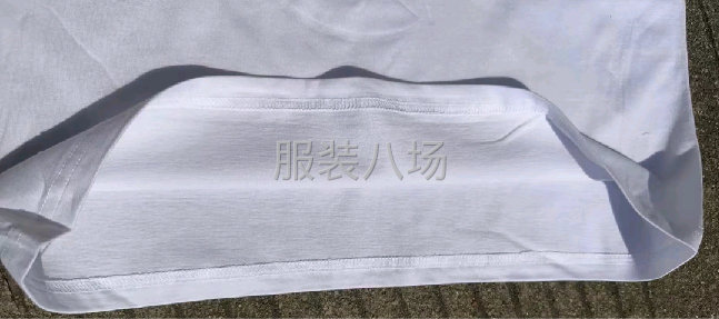 60万件250克光板白色T恤8元-第4张图片