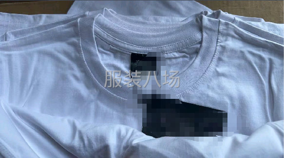 60万件250克光板白色T恤8元-第2张图片