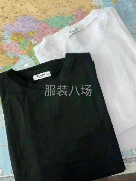 50万件180克黑白色T恤低价出只要6.5元-第1张图片